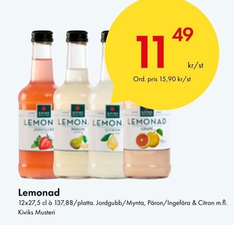 Snabbgross Lemonad Kiviks Musteri erbjuda