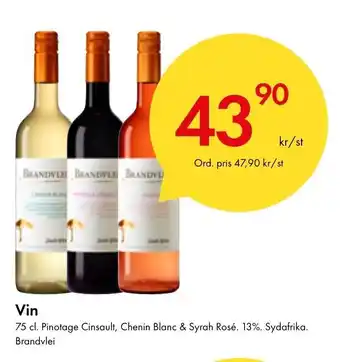 Snabbgross Vin Brandvlei erbjuda