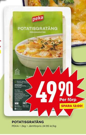 Willys Potatisgratäng erbjuda