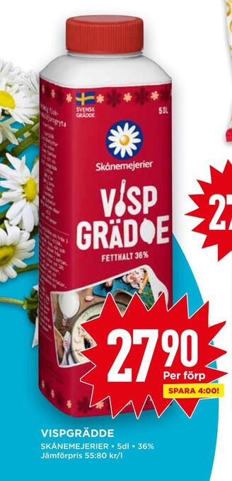 Willys Vispgrädde erbjuda