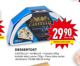 Willys Dessertost erbjuda