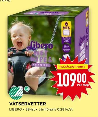 Willys Våtservetter erbjuda