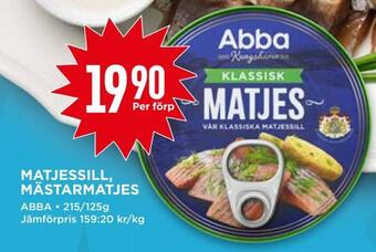 Willys Matjessill, mästarmatjes erbjuda