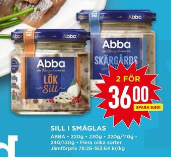 Willys Sill i småglas erbjuda
