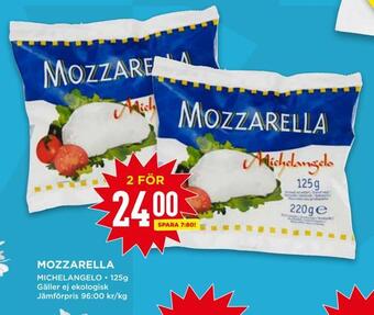 Willys Mozzarella erbjuda