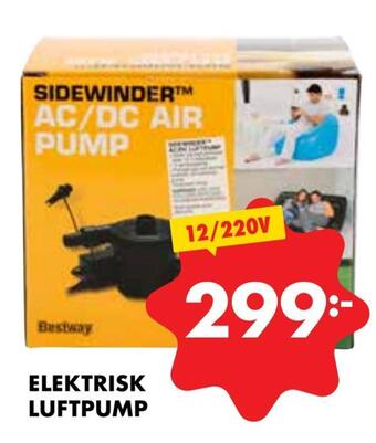 ÖoB Elektrisk luftpump erbjuda
