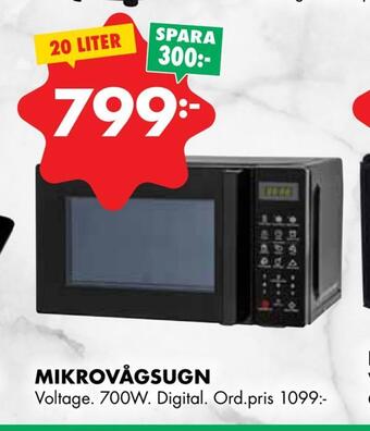 ÖoB Mikrovågsugn erbjuda
