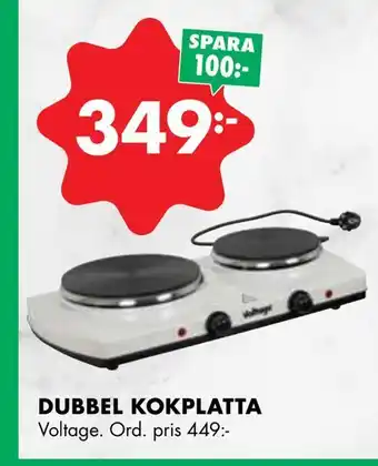 ÖoB Dubbel kokplatta erbjuda