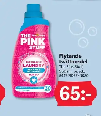 DollarStore Flytande tvättmedel erbjuda