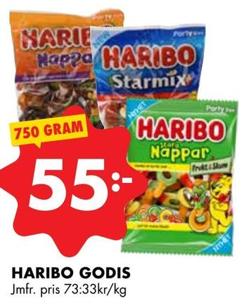 ÖoB Haribo godis erbjuda