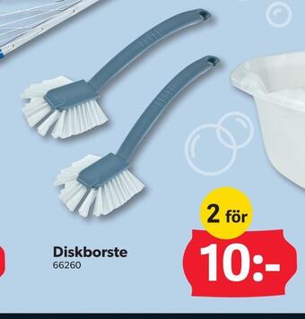 DollarStore Diskborste erbjuda
