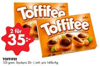 ÖoB Toffifee erbjuda