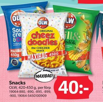 DollarStore Snacks erbjuda