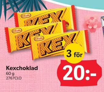 DollarStore Kexchoklad erbjuda