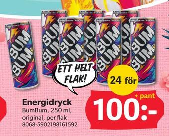 DollarStore Energidryck erbjuda