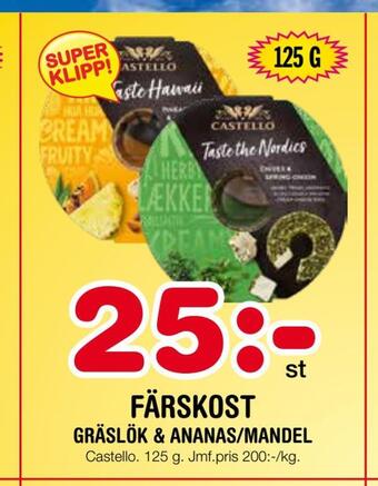 Nya Pulsen Färskost erbjuda