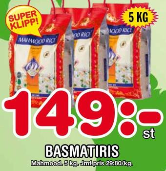 Nya Pulsen Basmatiris erbjuda