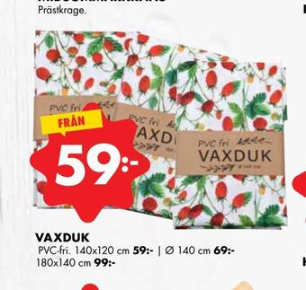 ÖoB Vaxduk erbjuda