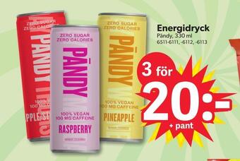 DollarStore Energidryck erbjuda
