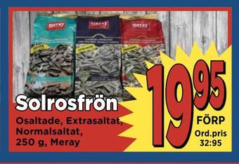 Supergrossen Solrosfrön erbjuda