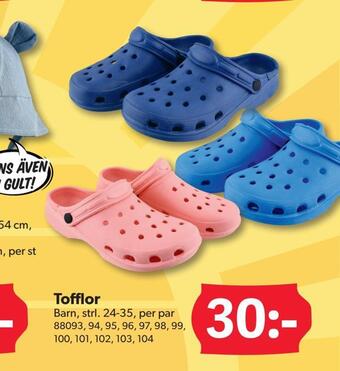Tofflor