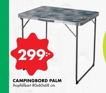 Campingbord palm