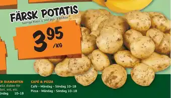 Bazaar Food market Färsk potatis erbjuda