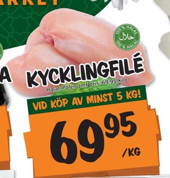 Bazaar Food market Kycklingfilé erbjuda