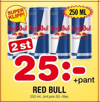 Nya Pulsen Red bull erbjuda