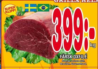 Nya Pulsen Färsk oxfilé erbjuda