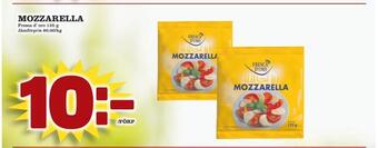 minmatbutik Mozzarella erbjuda