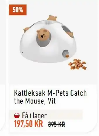 Kattleksak M-Pets Catch the Mouse, Vit