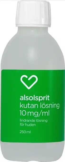 Apotek Hjärtat Hjärtats alsolsprit kutan lösning 10mg/ml 250 ml erbjuda