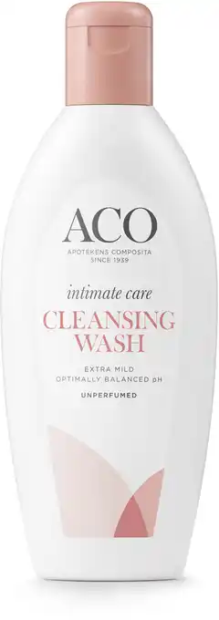 Apotek Hjärtat Aco intimate care cleansing wash 250 ml erbjuda