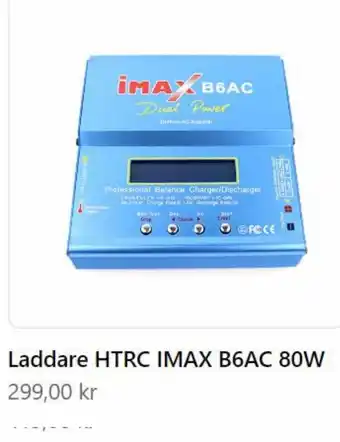 Laddare HTRC IMAX B6AC 80W