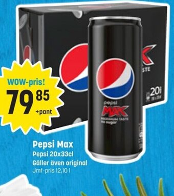 Eurocash Pepsi Max erbjuda