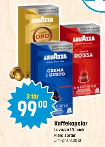 Eurocash Kaffekapslar Lavazza erbjuda
