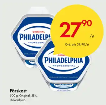 Snabbgross Philadelphia Färskost 500g erbjuda