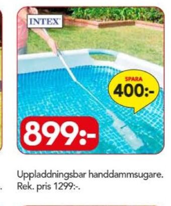 Bo Ohlsson Intex pooldammsugare erbjuda