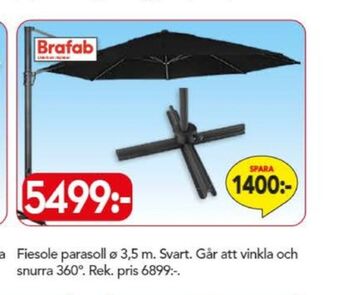 Bo Ohlsson Brafab parasoll erbjuda