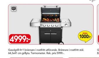 Bo Ohlsson Burns & barkles gasolgrill erbjuda