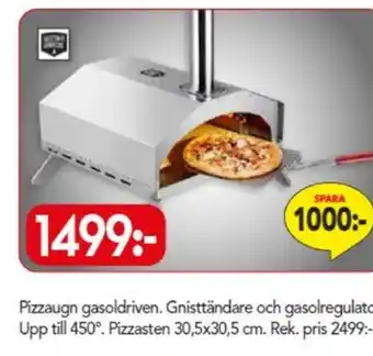 Bo Ohlsson Burns & barkles pizzaugn erbjuda