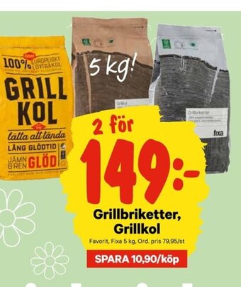 City Gross Grillbriketter, Grillkol erbjuda