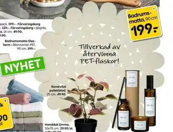 Rusta Elsaform Badrumsmatta 90cm erbjuda