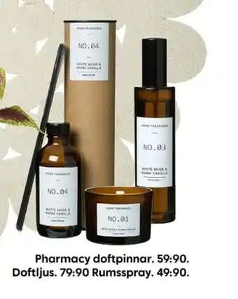 Rusta Pharmacy doftpinnar erbjuda