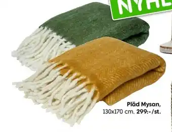 Rusta Mysan Pläd 130x170cm erbjuda