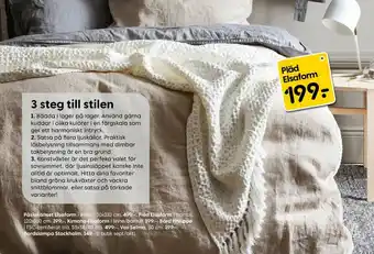 Rusta Elsaform Pläd 120x160cm erbjuda