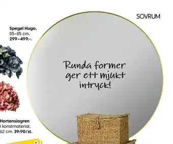 Rusta Spegel Hugo 55-85cm erbjuda