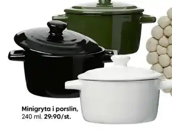 Rusta Minigryta i porslin 240ml erbjuda