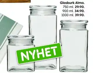 Rusta Alma Glasburk 750ml erbjuda